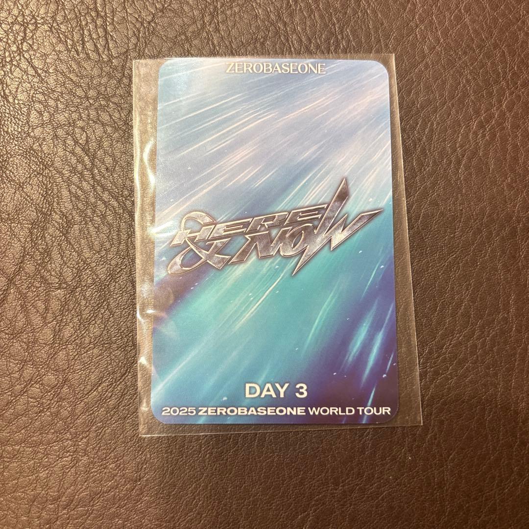zb1 ソウルコンhere＆now トレカ　ゼロズゾーン　ZEROSE ハンビン