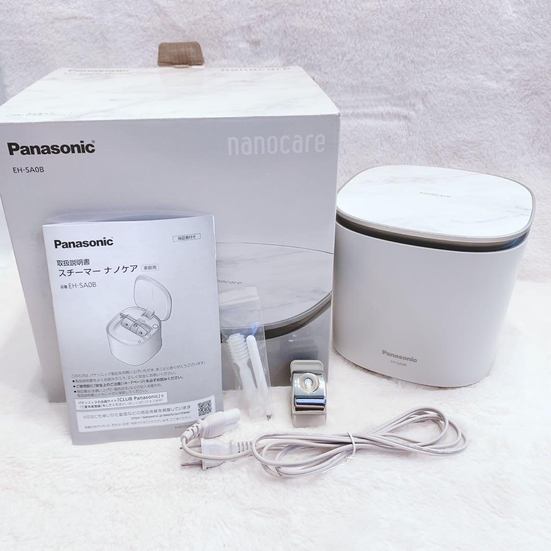 ほぼ未使用⭐️付属品完備》Panasonic ナノケア スチーマー EH-SA0B