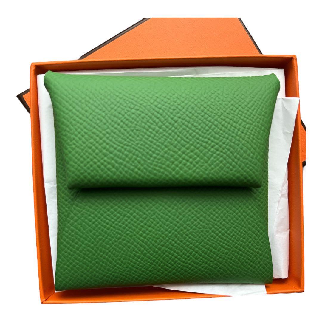 HERMES グリーン ケース