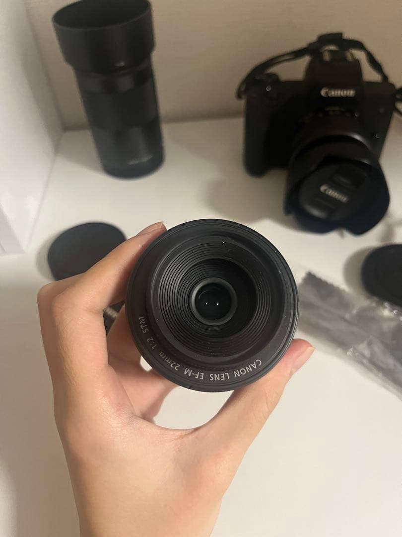 Canon Kiss M レンズ3本セットミラーレス一眼カメラセット