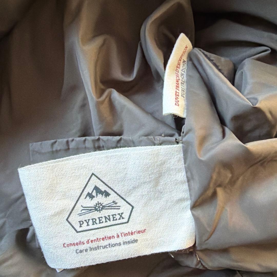 【極美品】PYRENEX MARGAUX ダウンジャケット カーキ 38