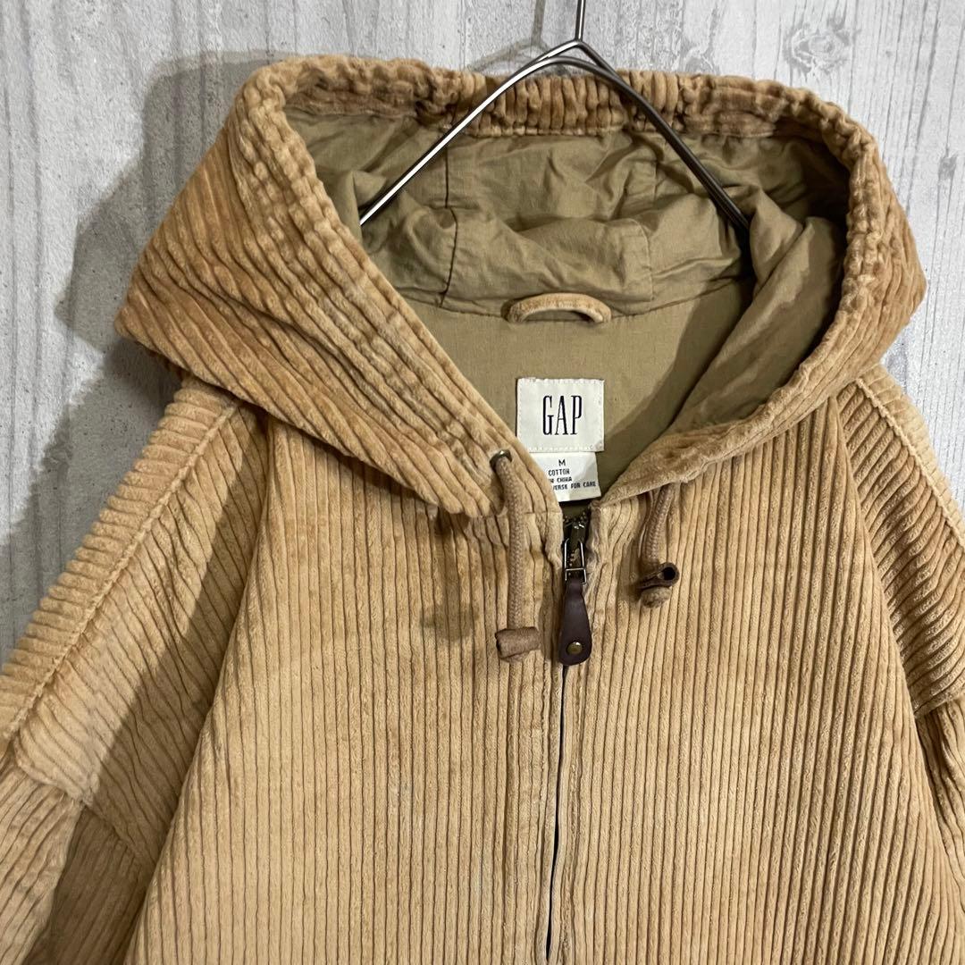 【希少最高カラー】ギャップ　太畝コーデュロイ　アノラックジャケット　M
