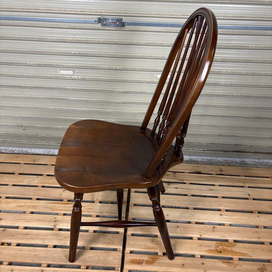【送料込】秋田木工　ヴィンテージチェア　ダイニングチェア　椅子　アンティーク①