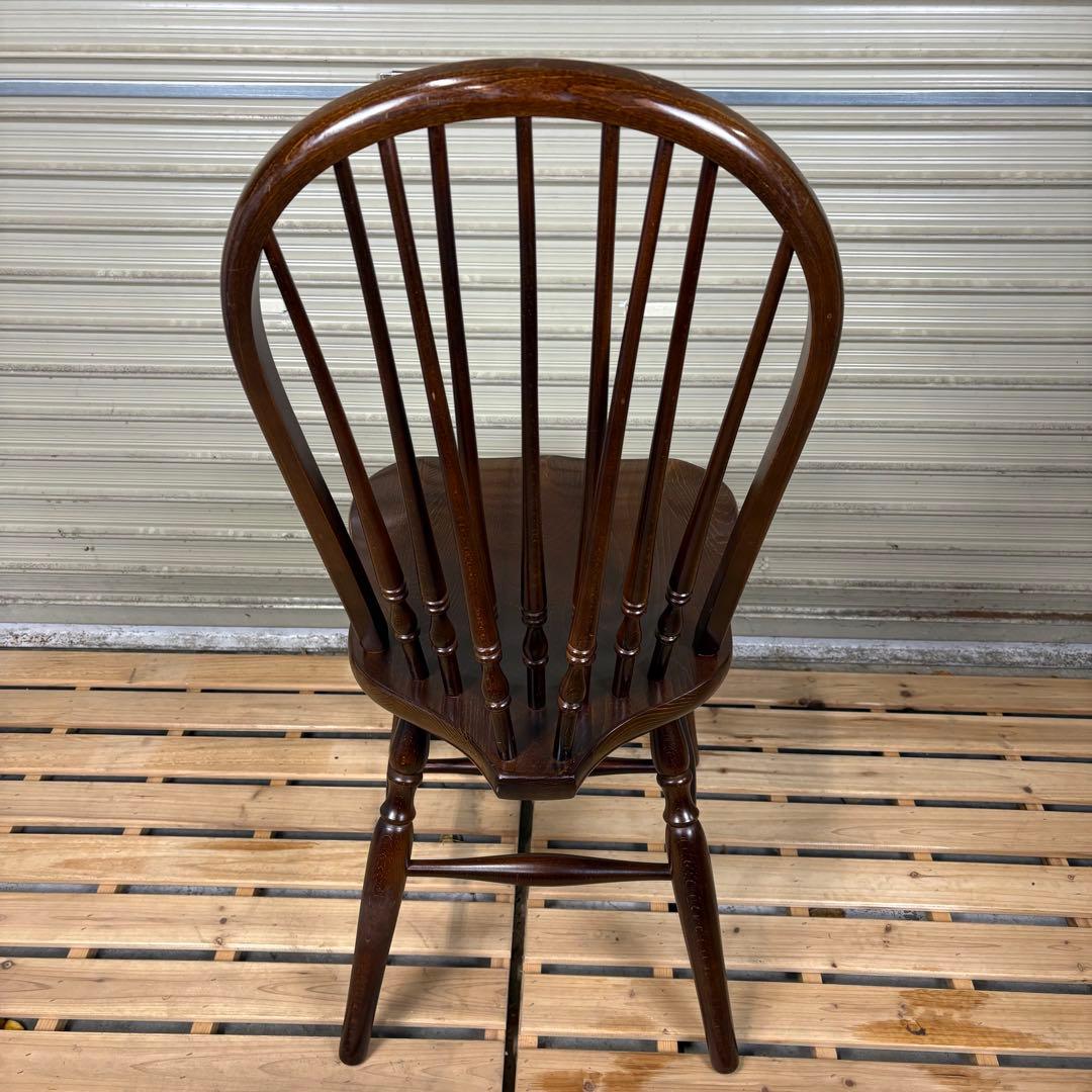 【送料込】秋田木工　ヴィンテージチェア　ダイニングチェア　椅子　アンティーク①