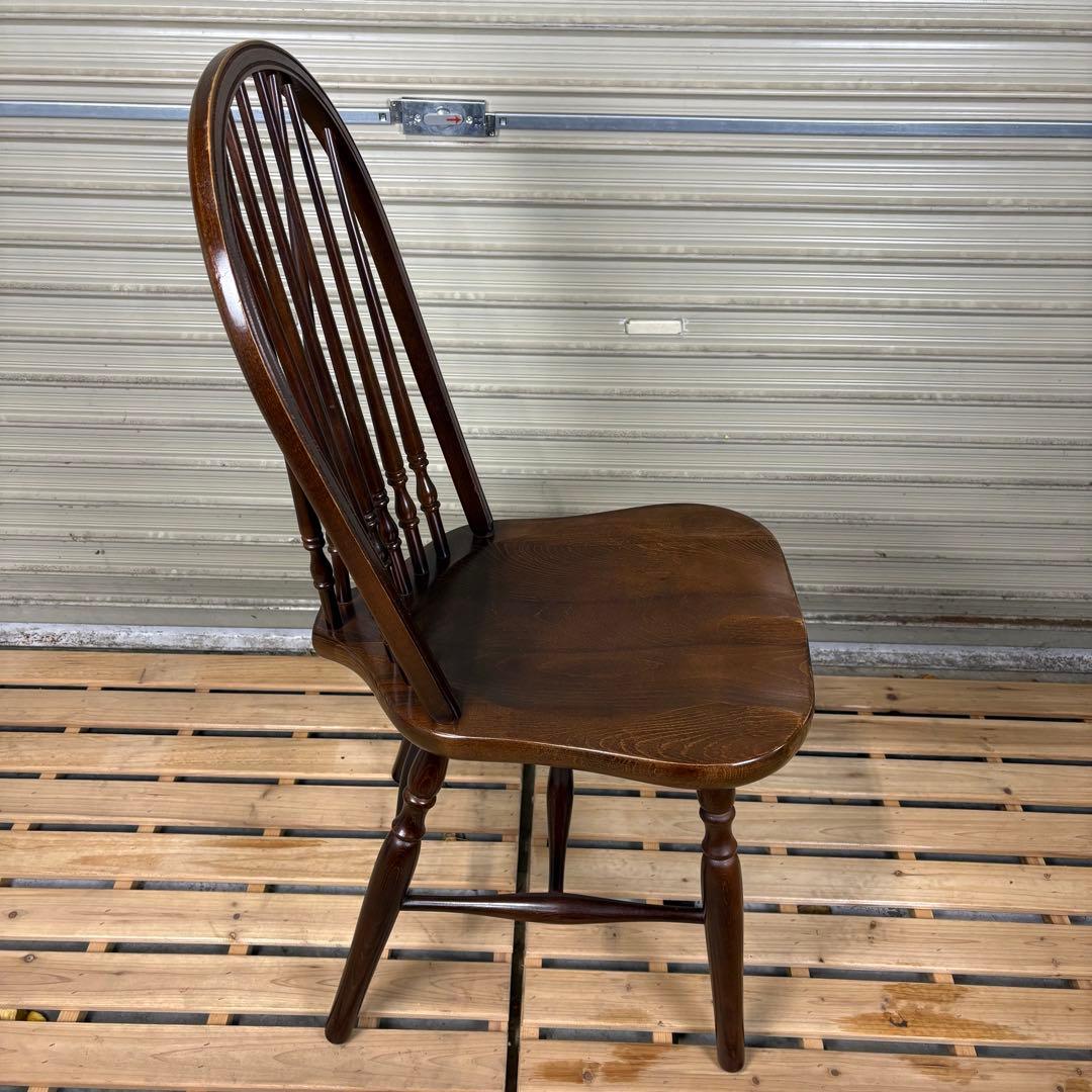 【送料込】秋田木工　ヴィンテージチェア　ダイニングチェア　椅子　アンティーク①