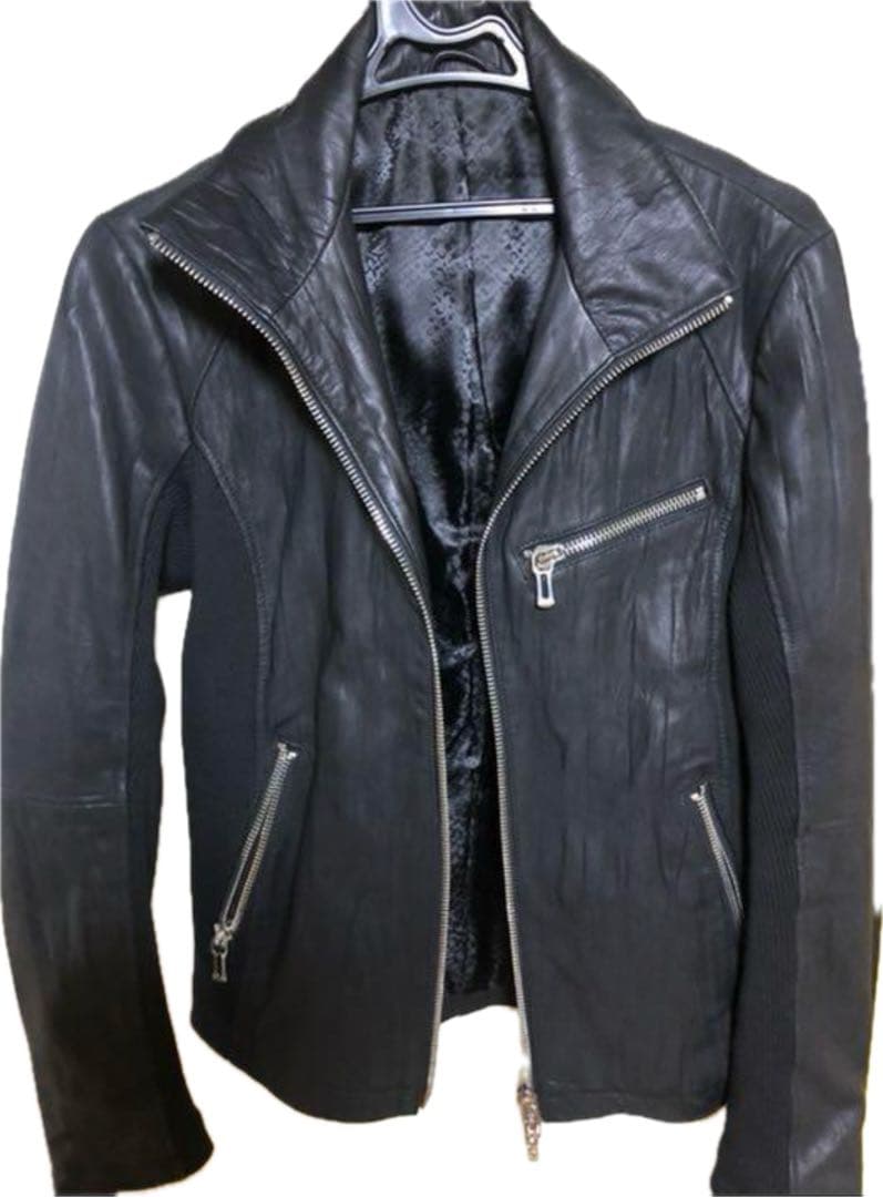 shellac ライダース　レザージャケット