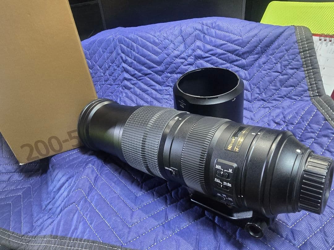 NIKKOR 200-500mm f/5.6レンズ（完動品）