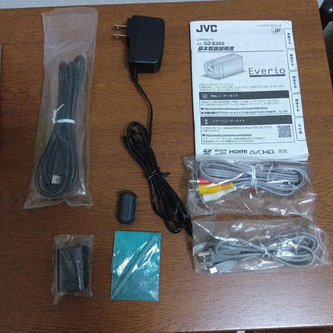 Everio JVC GZ-E565-T ビデオカメラ 本体