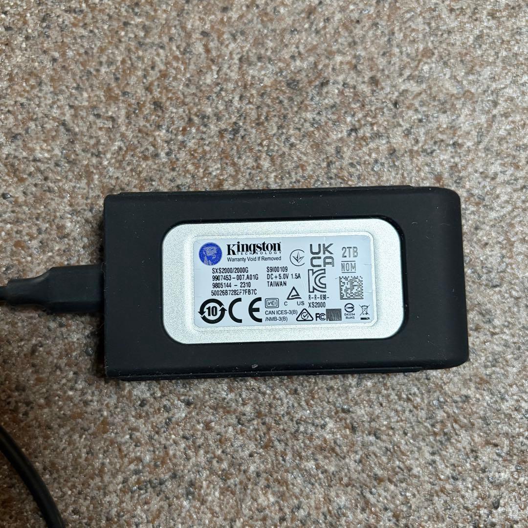 Kingston製 USB-C to USB-A変換アダプター 2TB