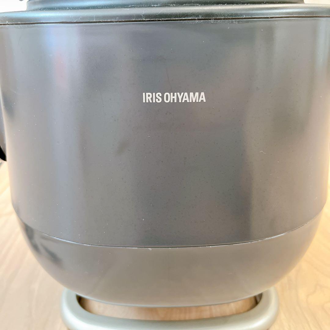 【美品】アイリスオーヤマ シェフドラム 自動かくはん式調理機 2024年製