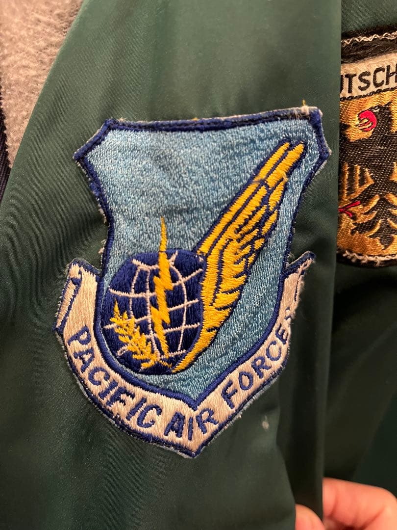 レア 60s USAF スーベニアジャケット Hokkaido ビックサイズ