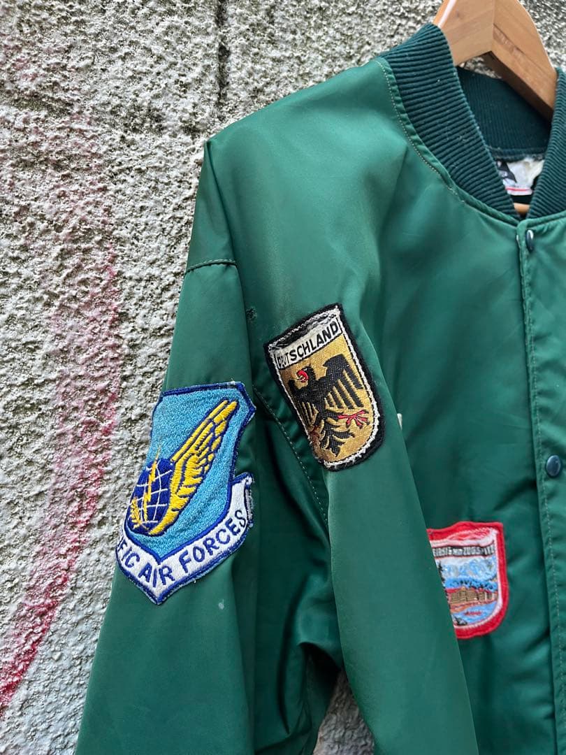 レア 60s USAF スーベニアジャケット Hokkaido ビックサイズ