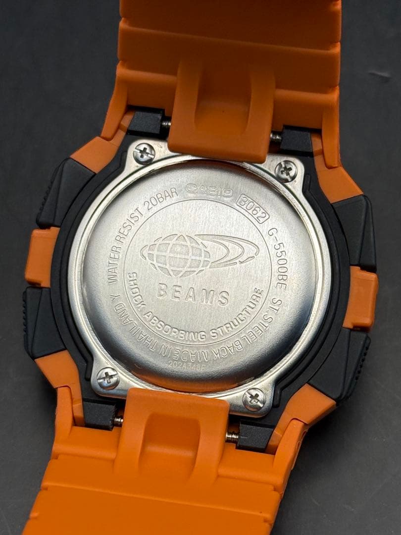 CASIO G-SHOCK BEAMS別注 G-5500BE 未使用 レスキュー