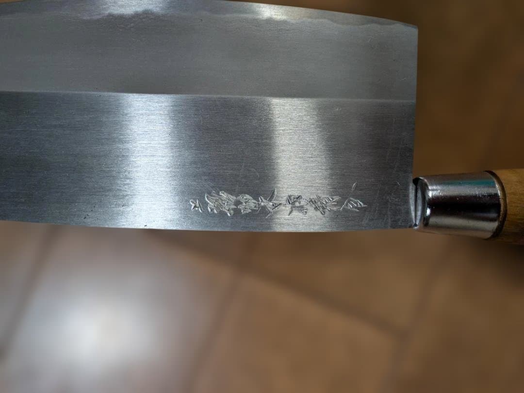 d*3様 未使用/中華包丁/木製ハンドル