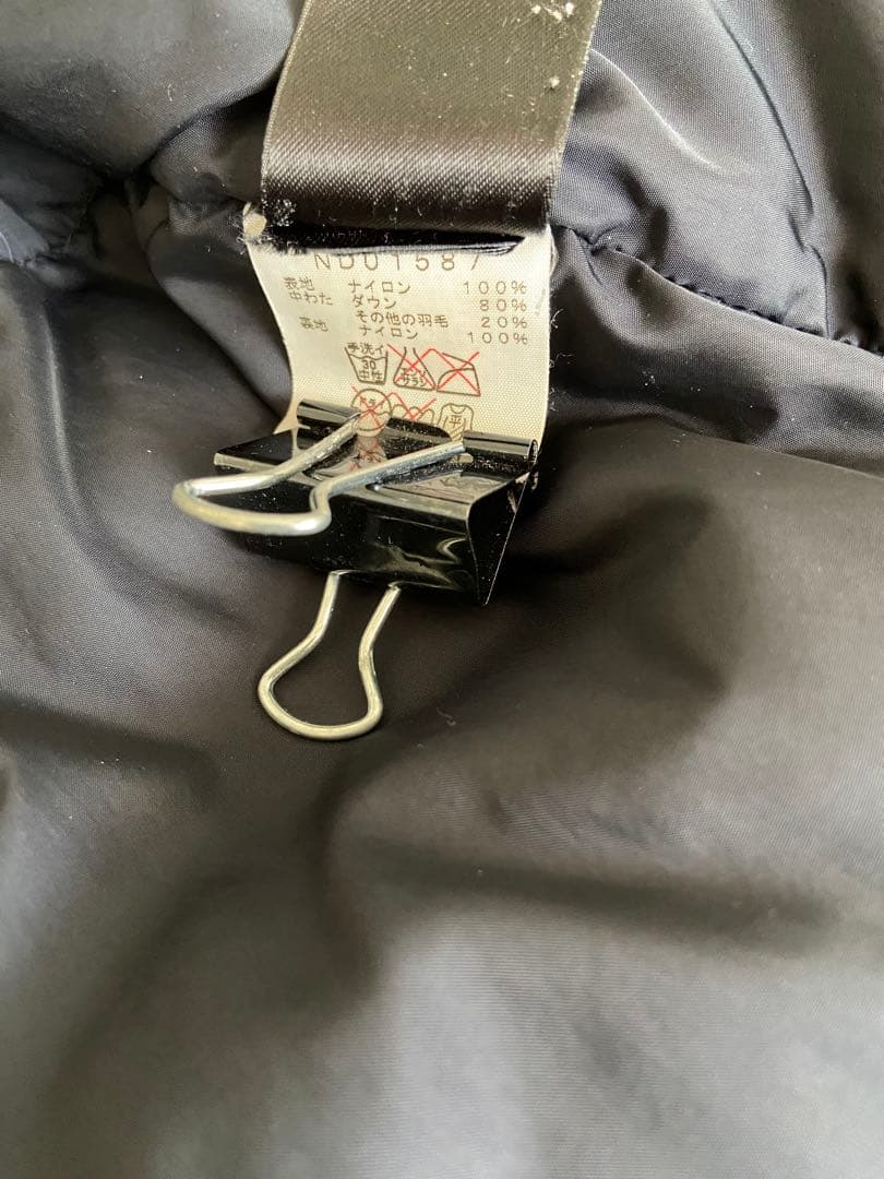 ‼️めちゃん‼️ノースフェイス　ヌプシ　ダウンベスト　希少‼️ センターロゴ