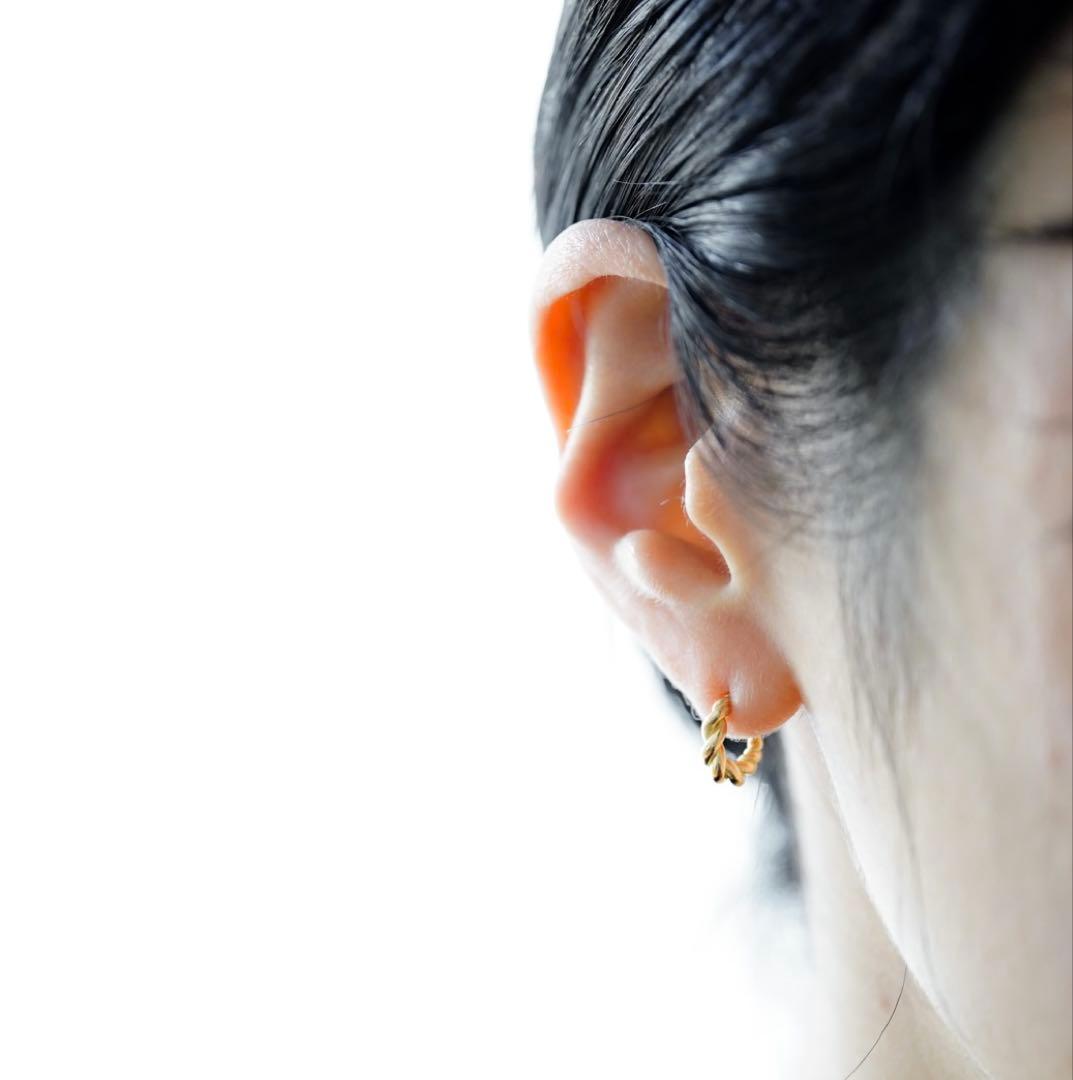 【めがね】source objects/ピアス/クロワッサン