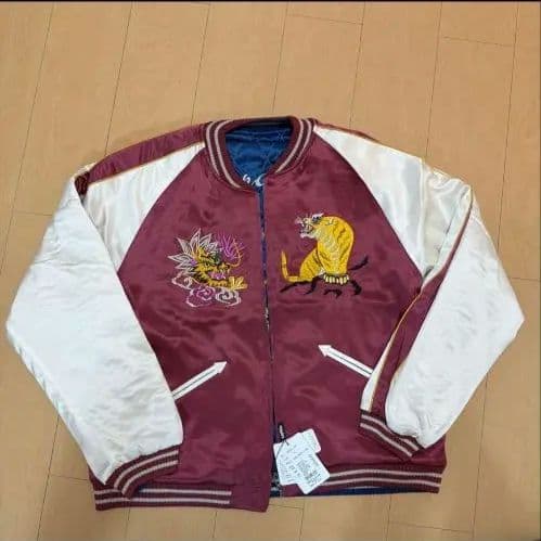 SAPEur サプール　リバーシブル　スカジャン