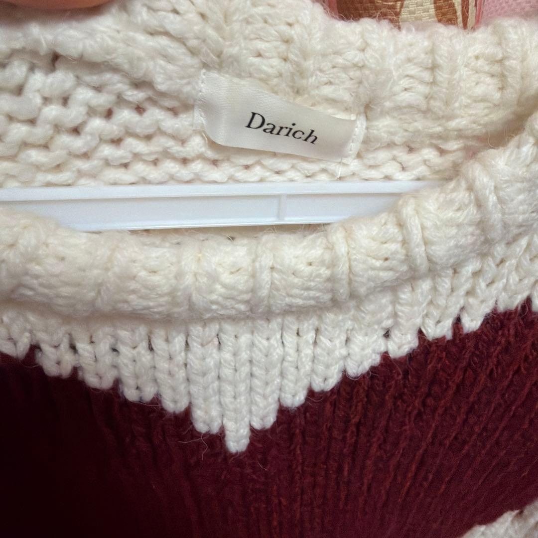 ハートロゴローゲージニットチュニック