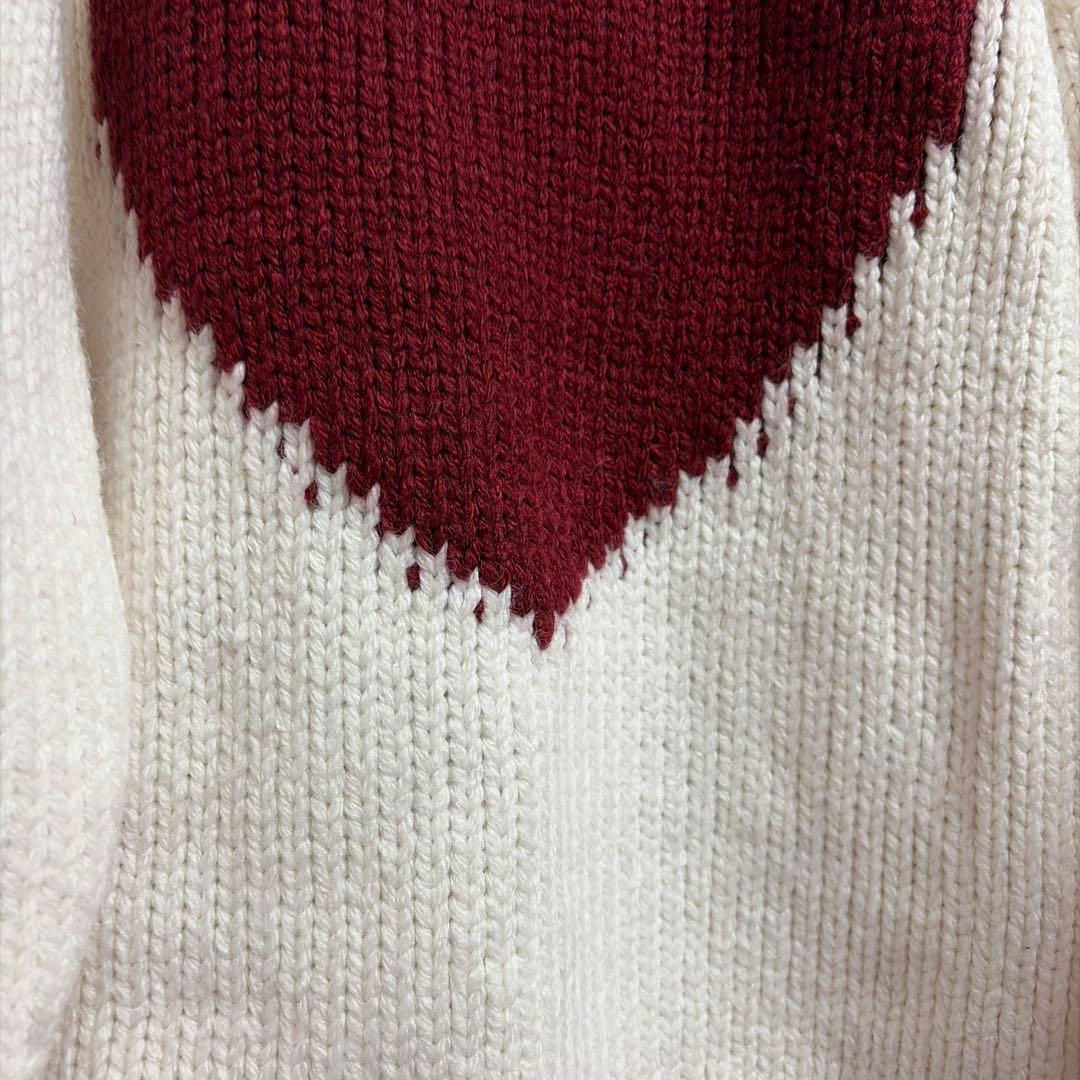 ハートロゴローゲージニットチュニック