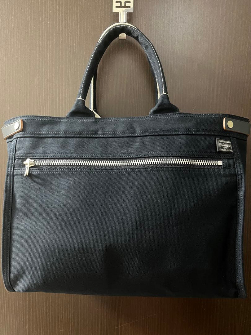 PORTER キャンバストートバッグ /ネイビー