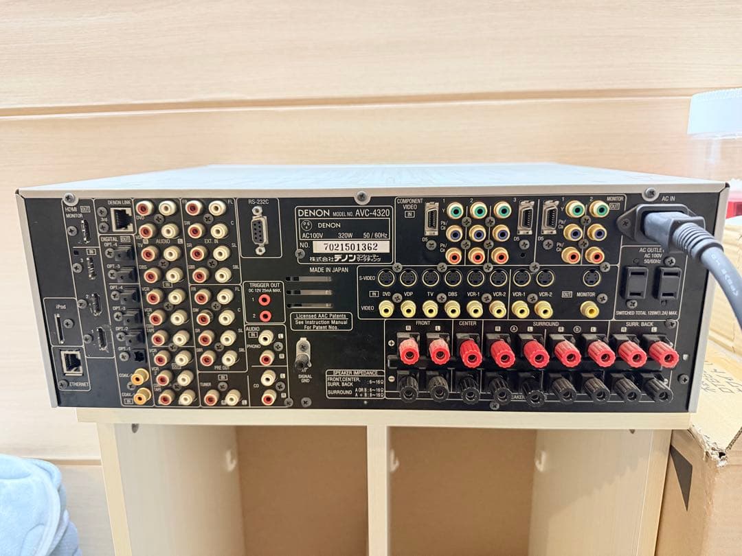 アンプ DENON AVC-4320
