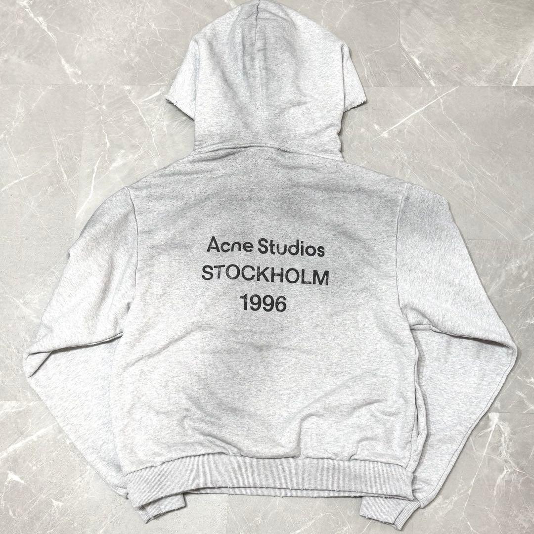 【ACNE STUDIOS】LOGO HOODED SWEATER S