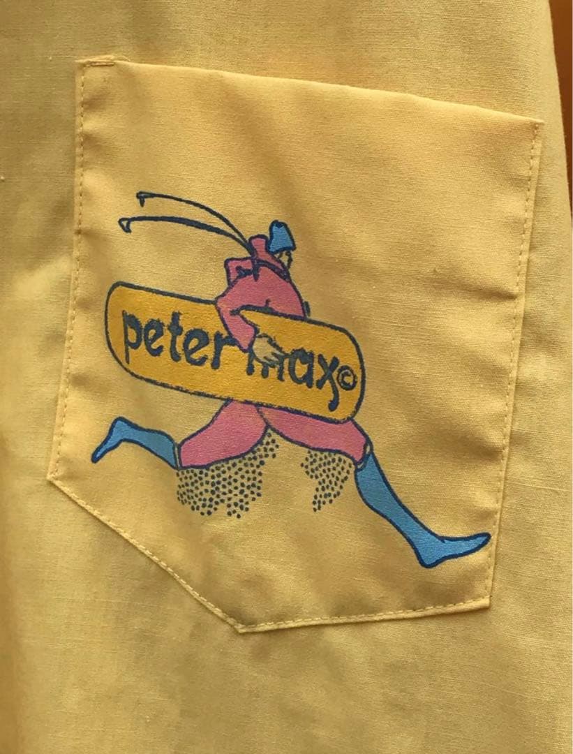 1970s ピーターマックス　パジャマ　シャツ　peter max