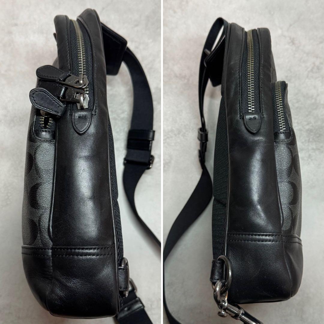 美品 コーチ ボディバッグ ショルダーバッグ クロスボディ C2932 斜め掛け