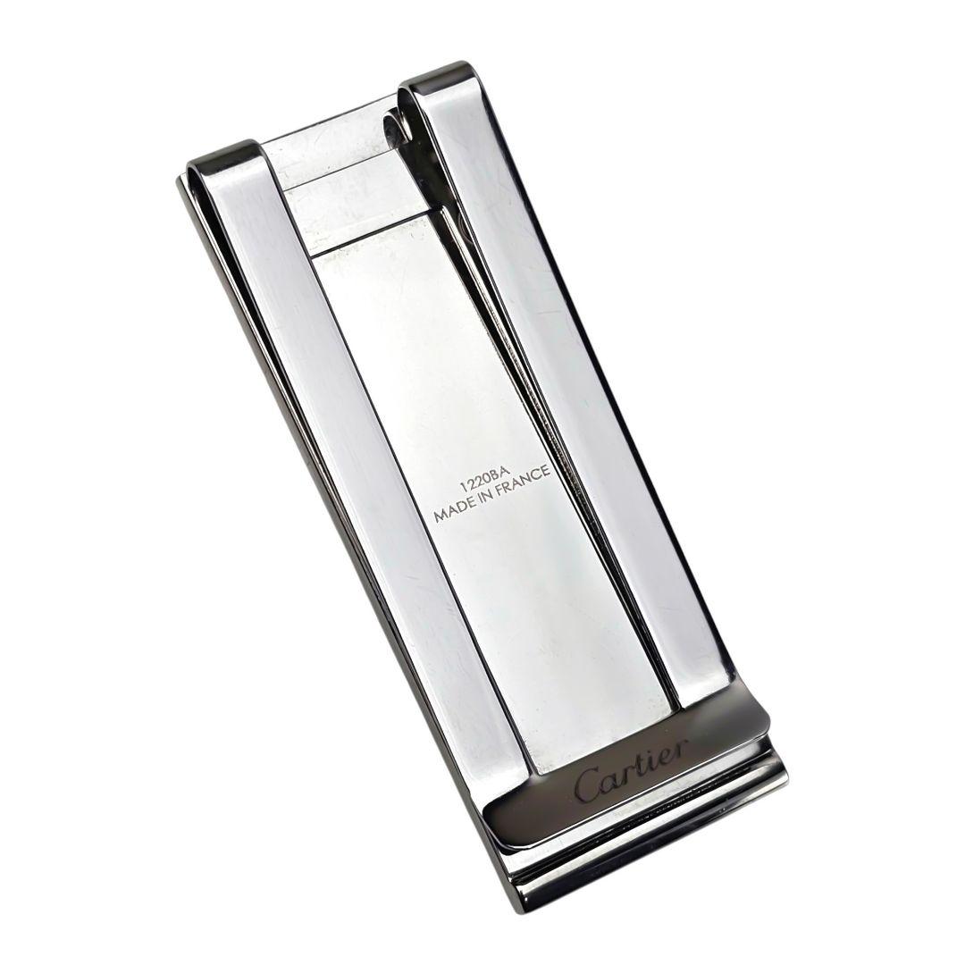 美品 カルティエ Cartier パシャ ドゥ ステンレス マネークリップ