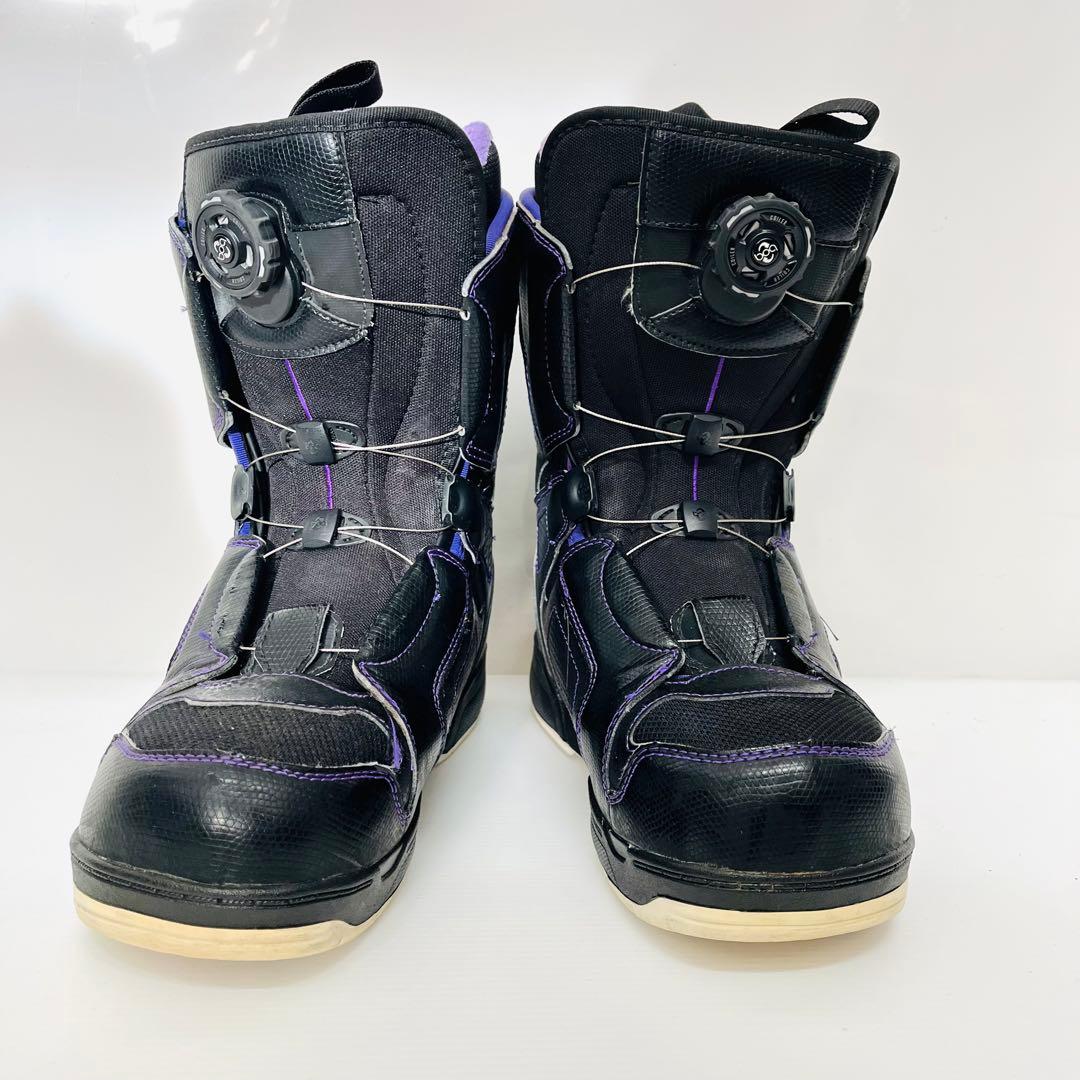 女性用　サロモン　スノボ　スノーボード　3点セット　リズム　レディース　25.5