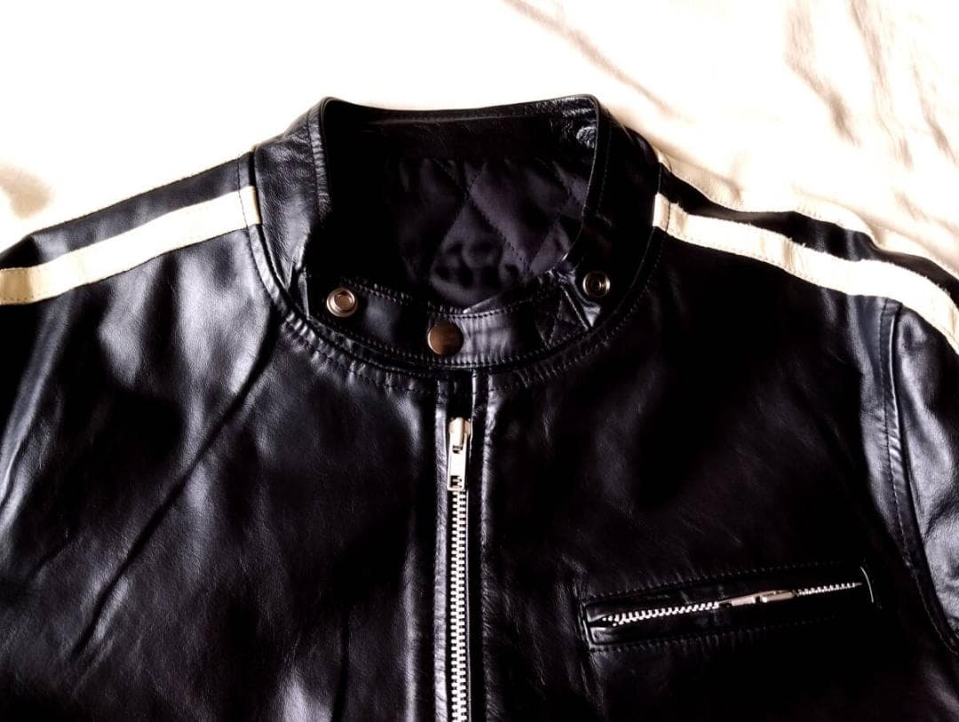 ホースハイドレザージャケット Robert Massini M　馬革