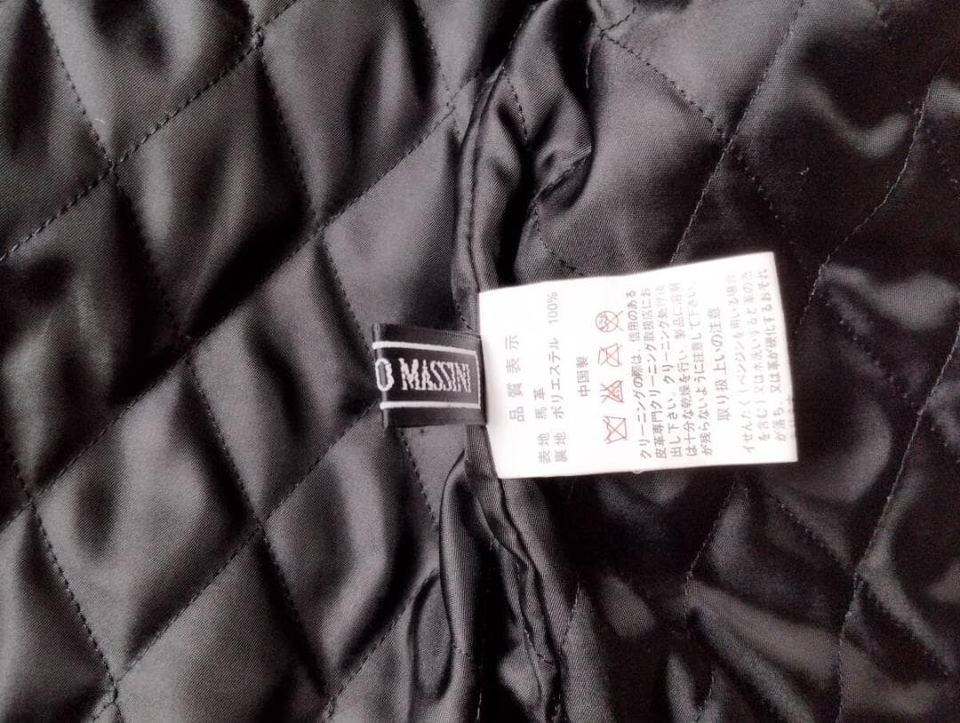 ホースハイドレザージャケット Robert Massini M　馬革