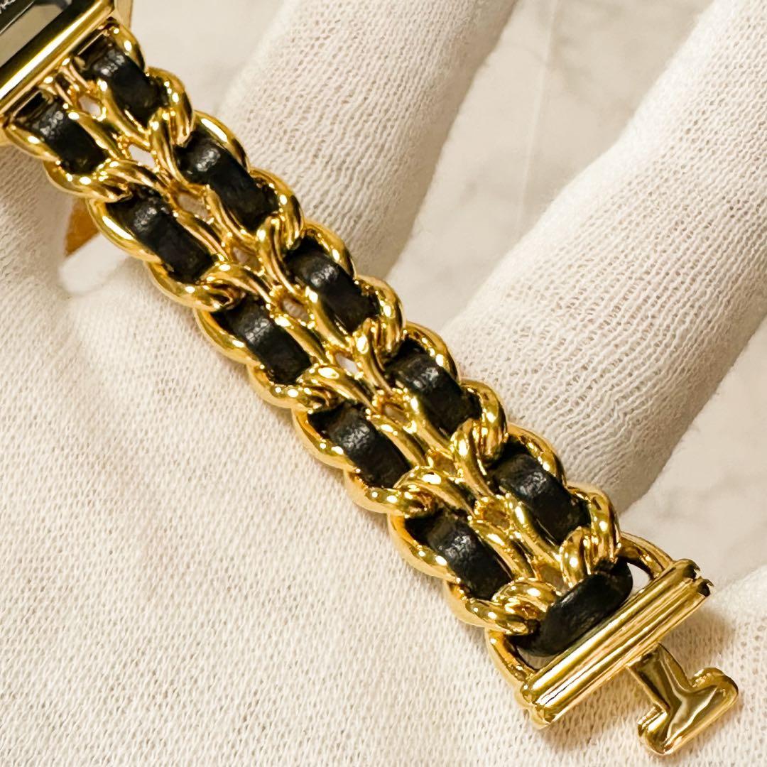 ★稼働　CHANEL プルミエール　S ブラック/ゴールド　シャネル