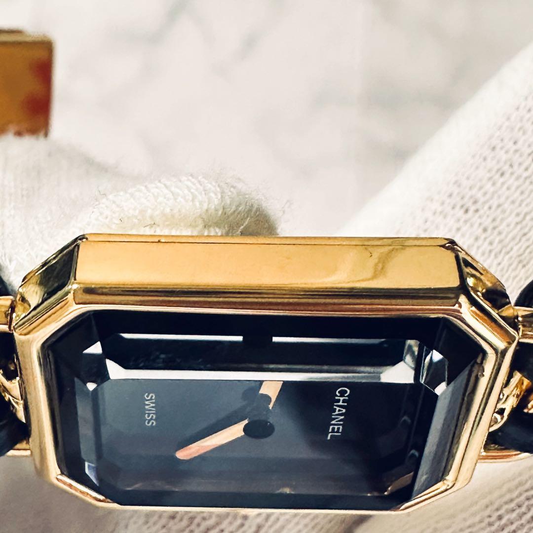 ★稼働　CHANEL プルミエール　S ブラック/ゴールド　シャネル