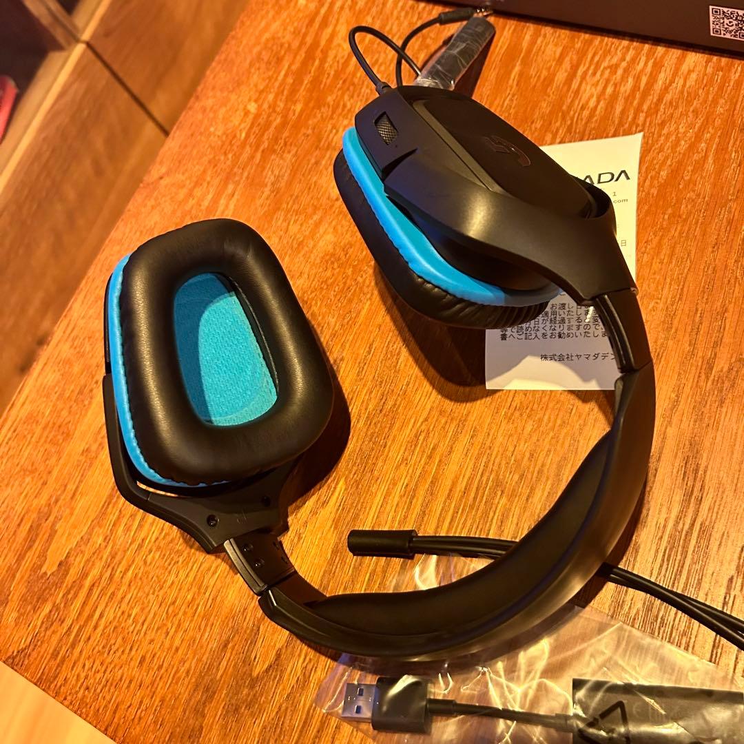 【ほぼ新品】Logitech G431 ゲーミングヘッドセット