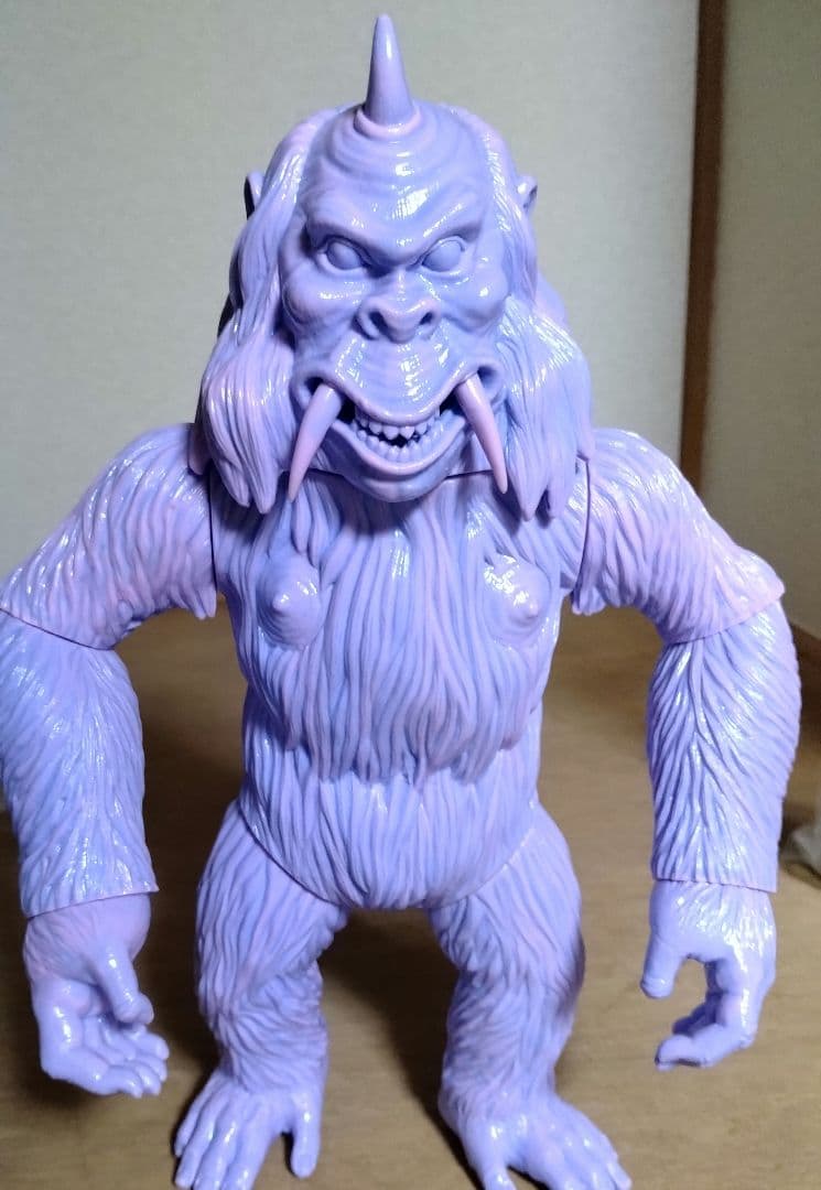 マンモスコング　留之助商店 ソフビ　フィギュア　月光仮面