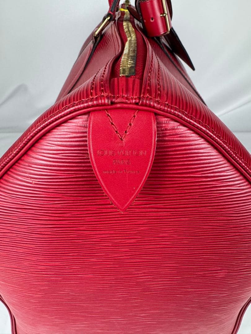 ルイヴィトン 赤エピ キーポル50 ボストンバッグ