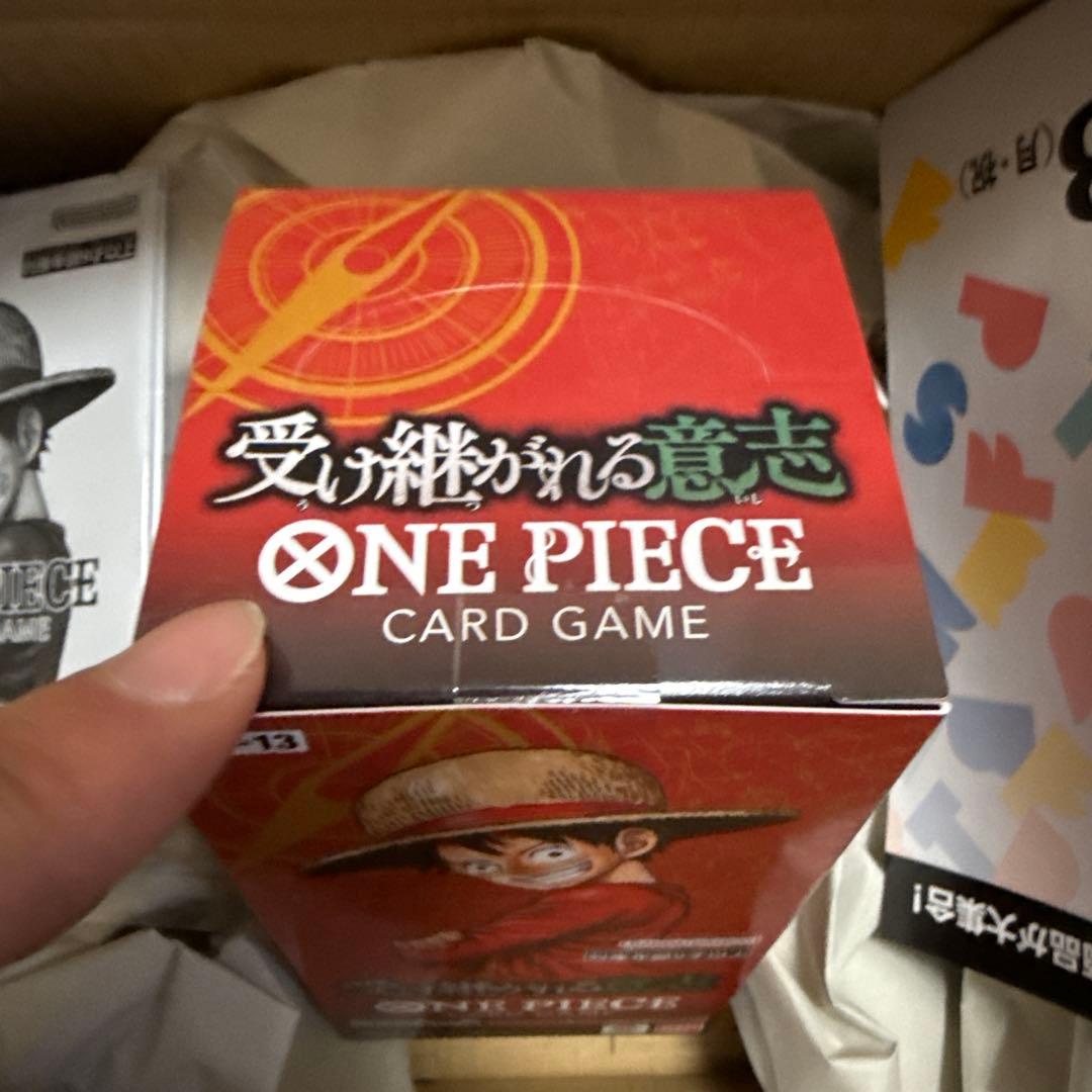 ワンピースカード　受け継がれる意志　未開封box