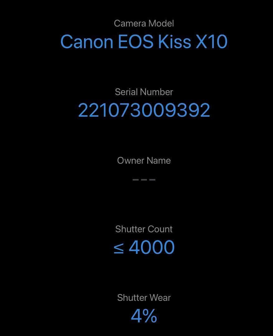 【ののまる】★Canon EOS kiss X10★ダブルレンズ