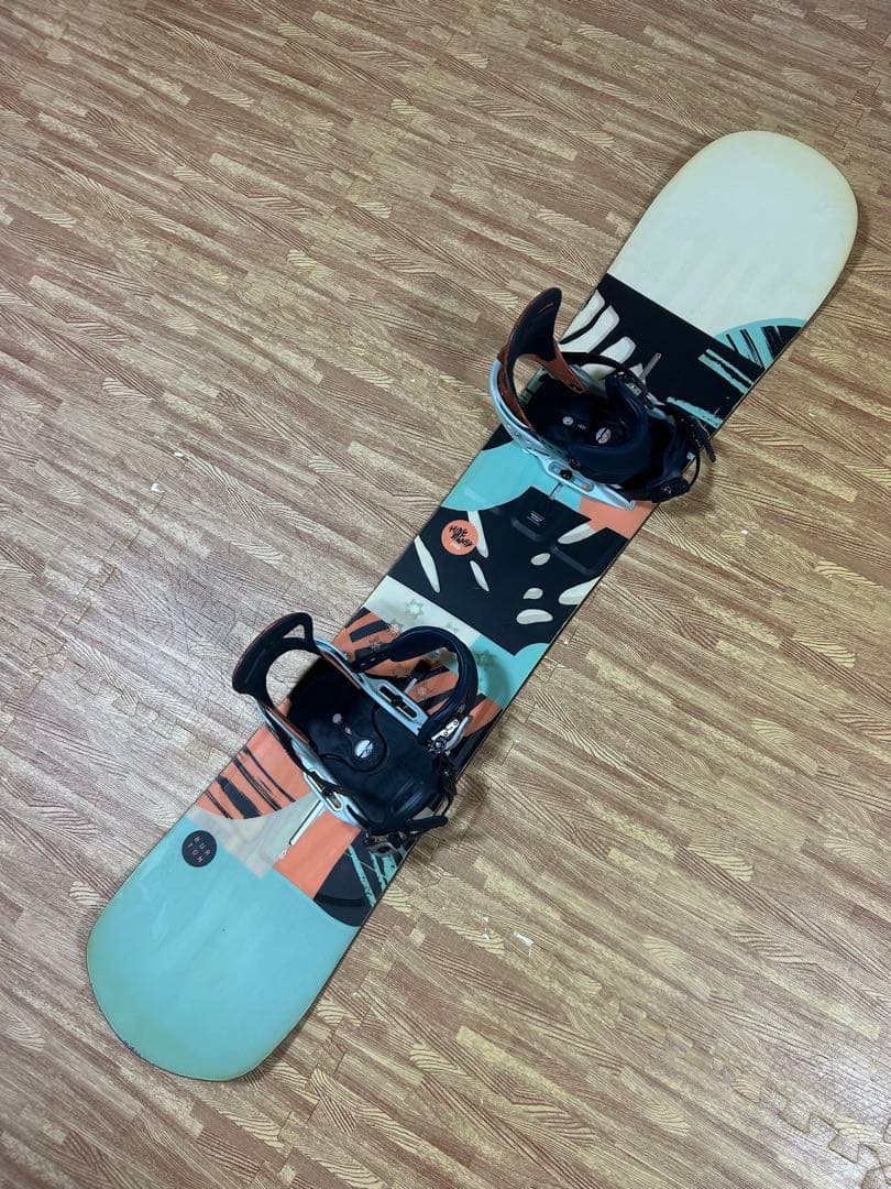 スノーボード BURTON HIDEAWAY 148 & SCRIBE EST M