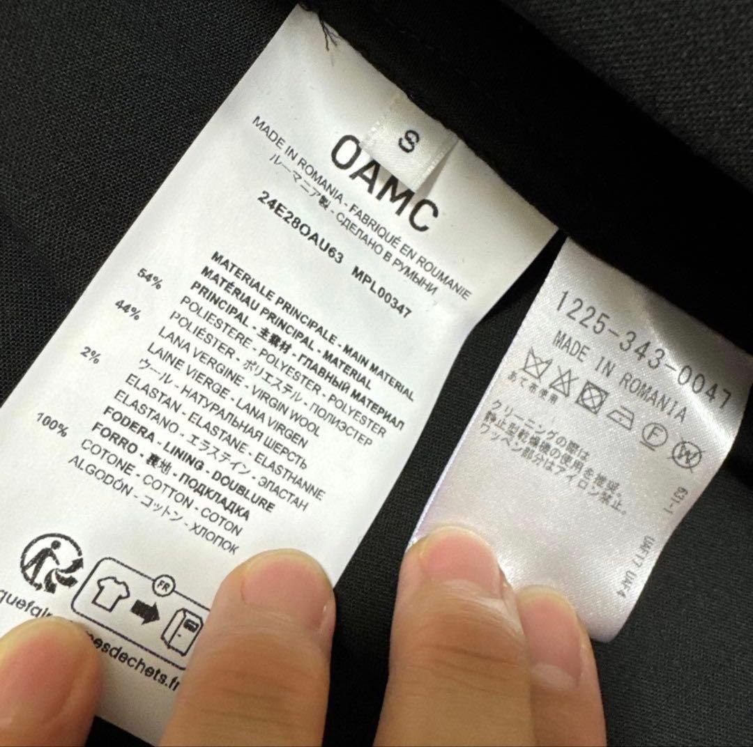 [PPP]OAMC ブラック ジャンパー・ブルゾン