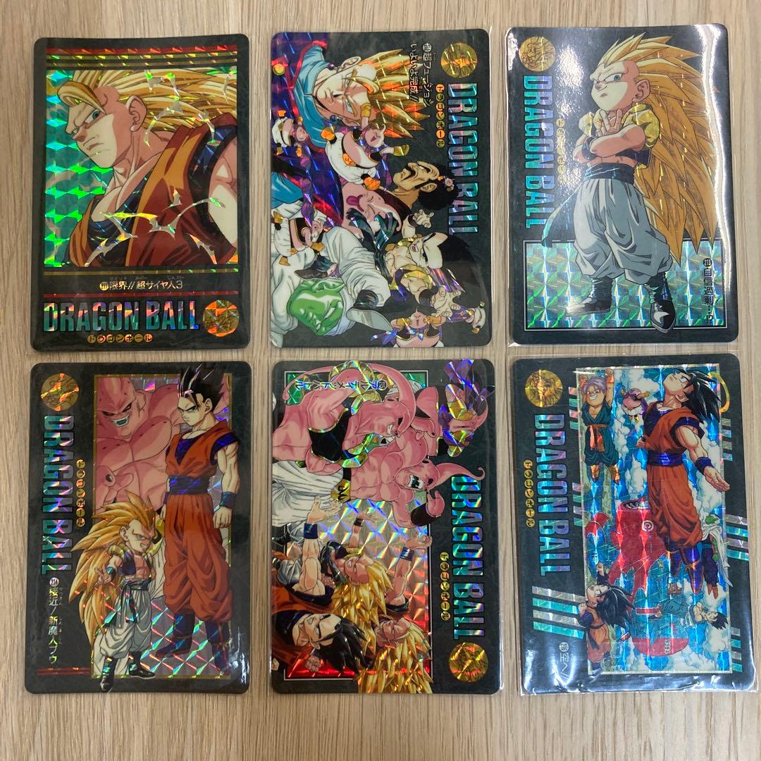 ドラゴンボール カードダス ビジュアルアドベンチャー 6枚