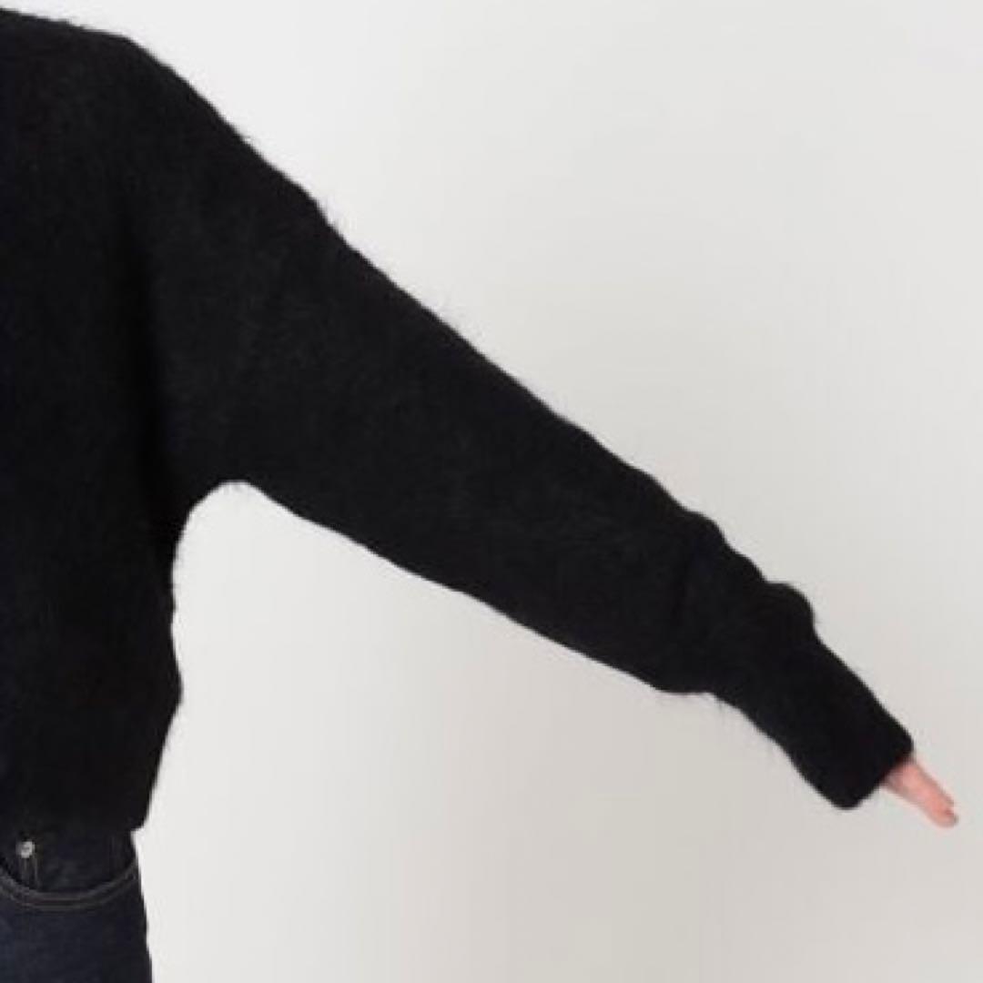 極美品！ジャーナルスタンダード レザージュ アルパカ シャギー カーディガン