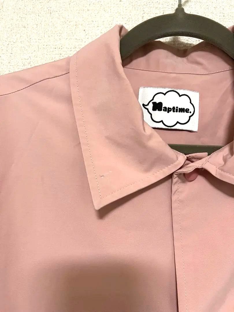 Naptime ピンク ナイロンジャケット