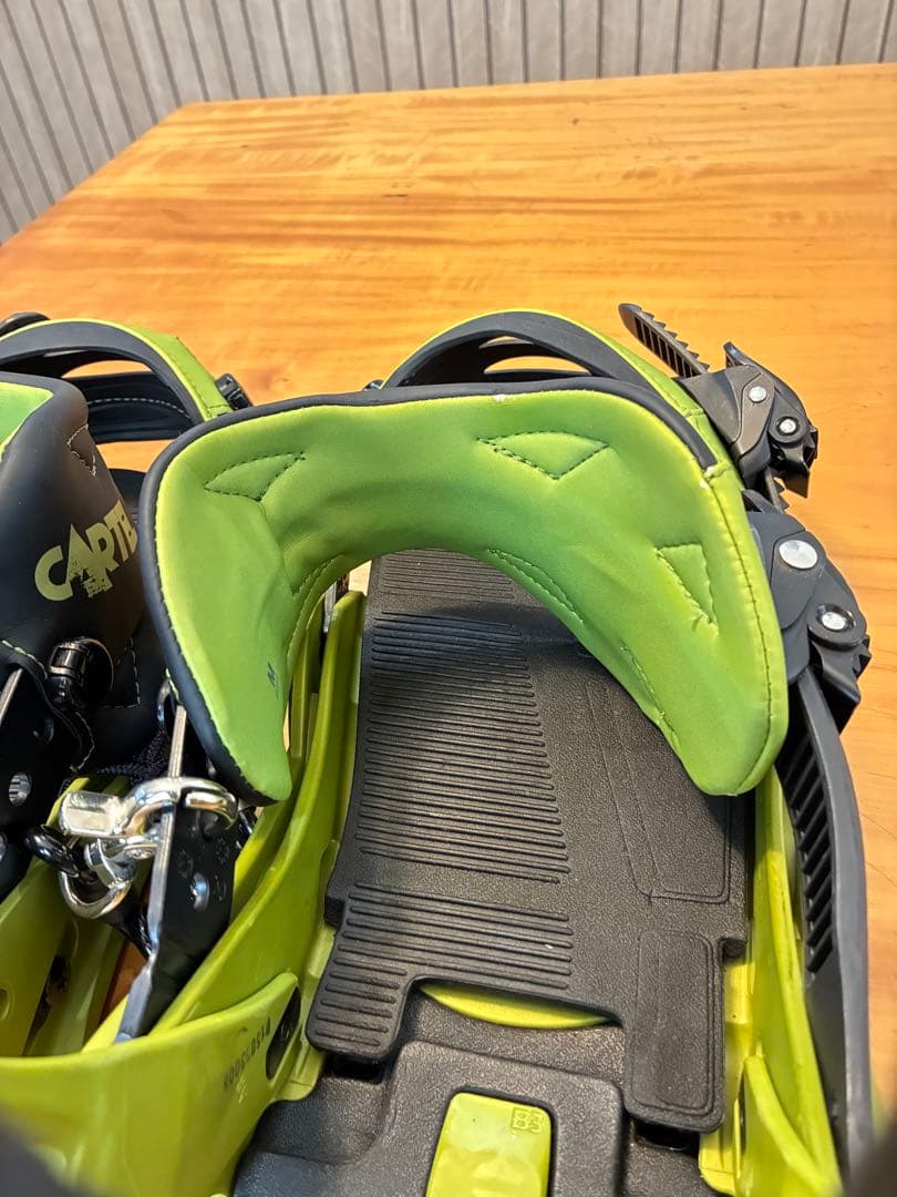 BURTON CARTEL Mサイズ バートン ビンディング カーテル 緑