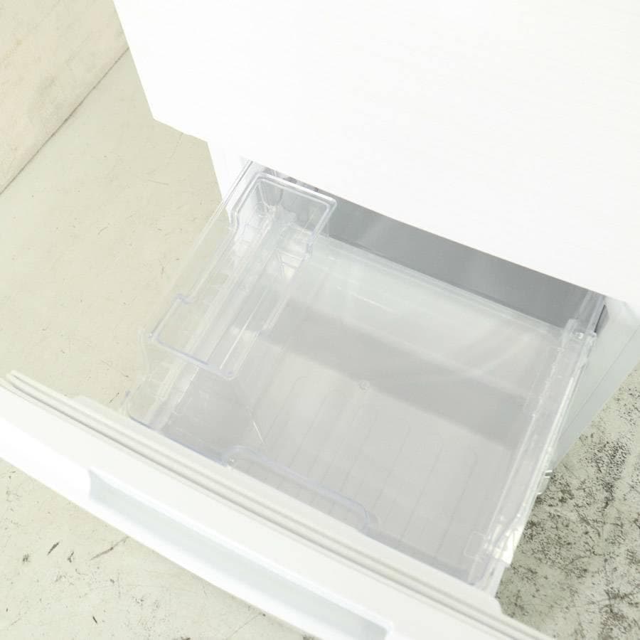 2021年 シャープ 179L 2ドア 冷蔵庫 SJ-D18H-W ホワイト