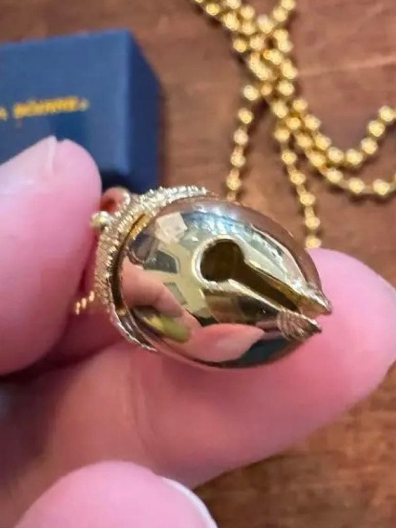 BRÚ NA BÓINNE ドングリ ネックレス チャーム ブルーナボイン 箱