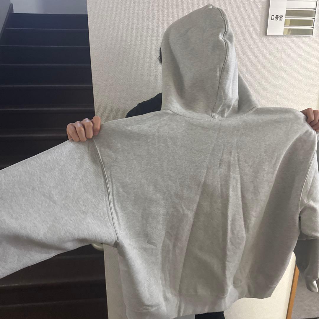 Nike Stussy コラボ フルジップパーカー XL グレー