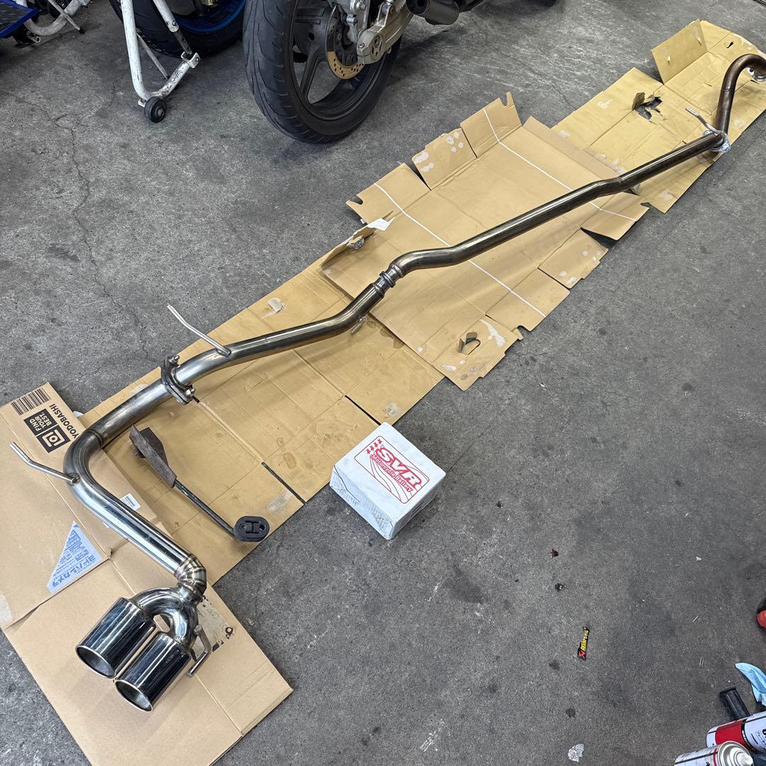 アルトワークス HA36S 4WD Befree 50φ ステンレスマフラー