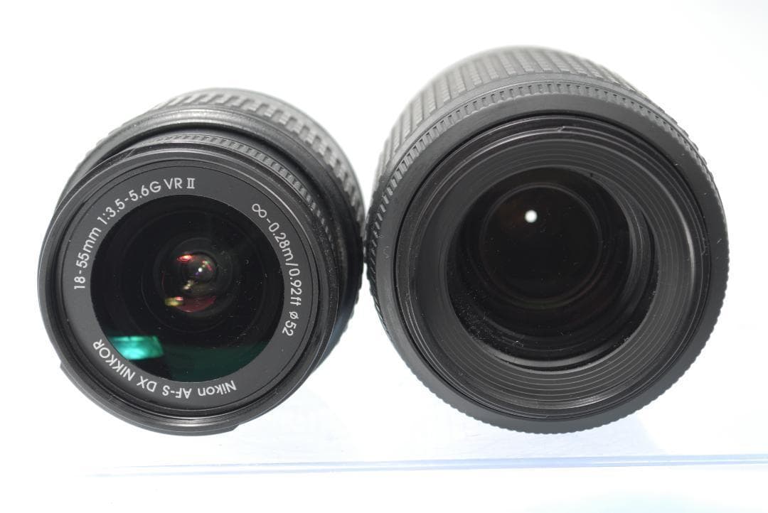 ☘️美品✨望遠ダブルレンズキット☘️スマホ転送 Nikon D5200